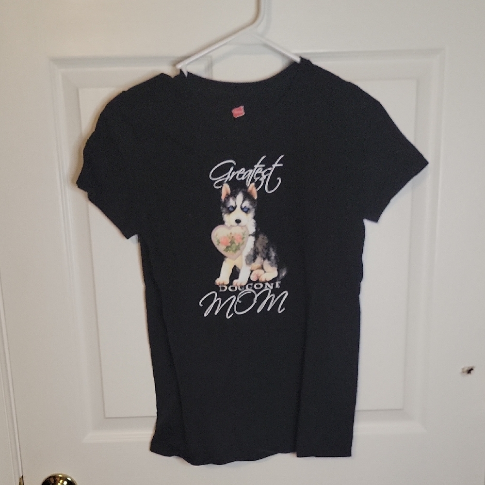 Hanes Black Tagless T-Shirt